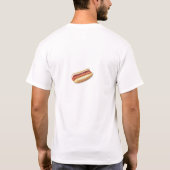Sie sind, was Sie T - Shirt essen (Hotdog auf (Rückseite)
