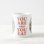 Sie sind, was Sie Tasse essen (Mittel)