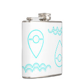 Sie sind Wasser - Flachmann (Rechts)