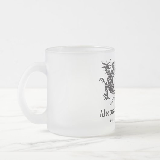 Sie sind weit gekommen, Conway. Mattglastasse (Links)