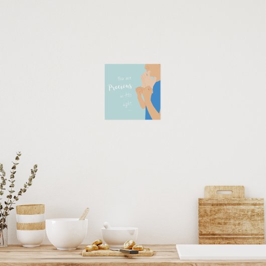 Sie sind Wertvoll ASL Poster (Küche)