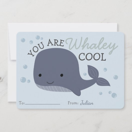 Sie sind whaley Coolen Valentinstag Klassenzimmer (Vorderseite)
