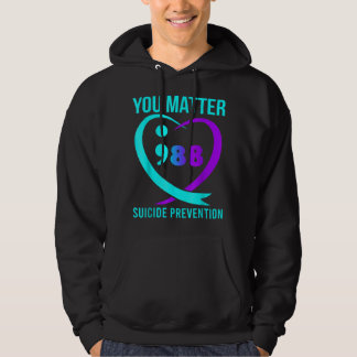 Sie sind wichtig 988 Suizidprävention Hoodie