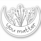 Sie sind wichtig aufkleber (Vorderseite)