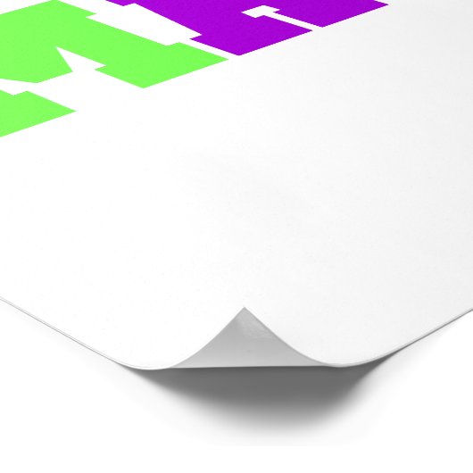 Sie sind wichtig für Regenbogenfarben 2 Poster (Ecke)