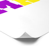 Sie sind wichtig für Regenbogenfarben Poster (Ecke)