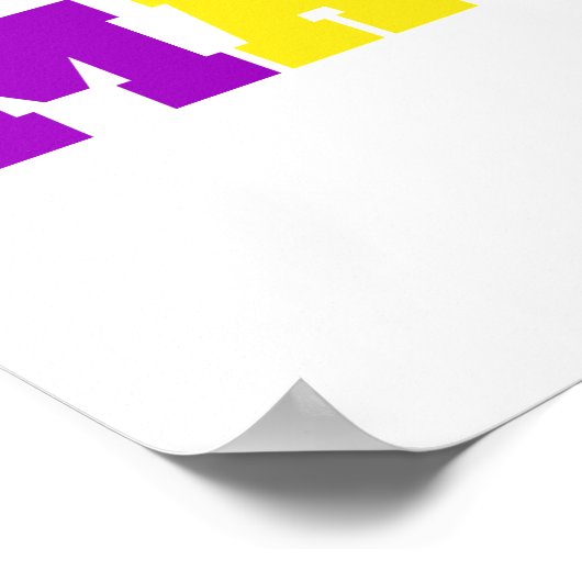 Sie sind wichtig für Regenbogenfarben Poster (Ecke)