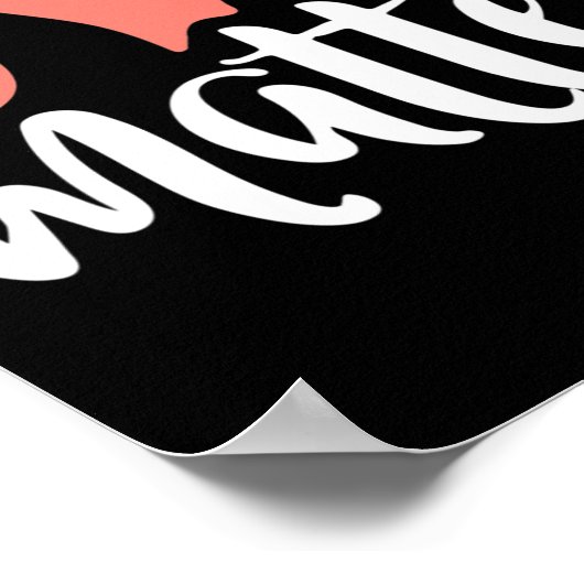 Sie sind wichtig Taube Awareness ASL Sign Language Poster (Ecke)