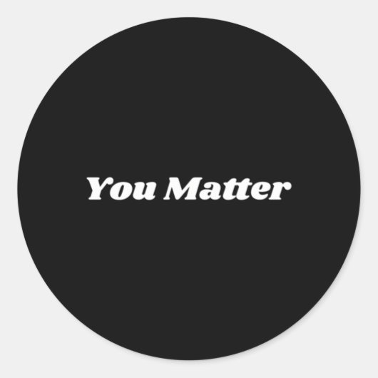 Sie sind wichtig, um die Gesundheit der Staaten zu Runder Aufkleber (Vorderseite)