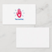 Sie sind wichtig visitenkarte (Vorne/Hinten)