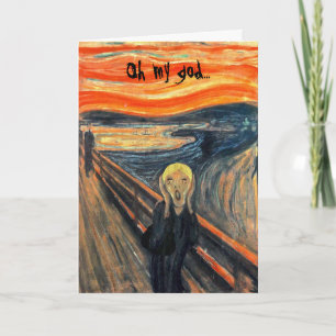 "Sie sind, wie alt?" (Blondinen-) Karte