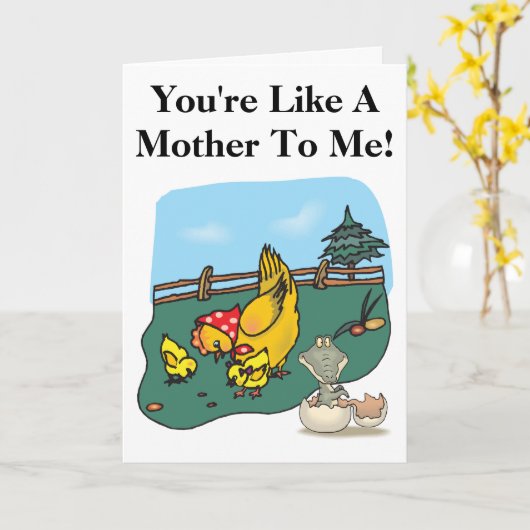 Sie sind wie eine Mutter zur Karte der Mir-Mütter (Gelbe Blume)