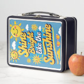 Sie sind wie Sonnenschein Metall Brotdose (Beispiel)