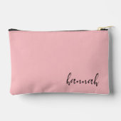 Sie sind wie wirklich Hübsch + Name (E) Zubehörtasche (Rückseite)