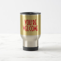 Sie sind willkommen auf Reisen/Tasse