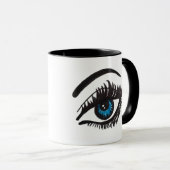 sie sind wirkliche PEITSCHEN-Tasse Tasse (VorderseiteRechts)