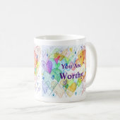Sie sind wohltätige Tasse Kaffee Cup (VorderseiteRechts)