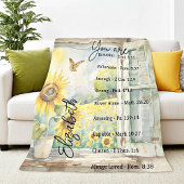 Sie sind wunderschön personalisiert Fleece Blanket