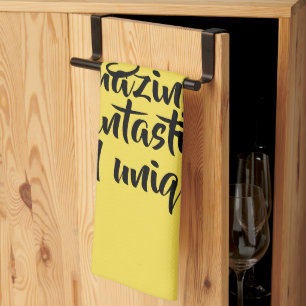 Sie sind wunderschön phantastisch fantastisch einz geschirrtuch