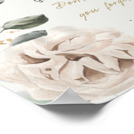 Sie sind würdig Liebe und respektieren Zitat Poste Poster (Ecke)