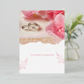 Sie sind zu diesem besonderen Tag eingeladen Folieneinladung (Stehend vorne)