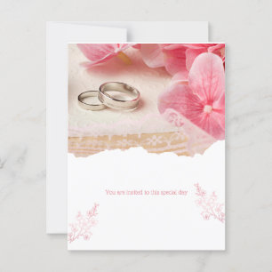 Sie sind zu diesem besonderen Tag eingeladen Postkarte