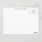 Sie sind zu mir von Bedeutung Postkarte (Rückseite)