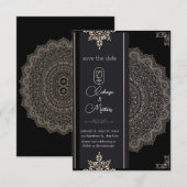 Sie sind zu unserer Hochzeit eingeladen | SAVE THE Date (Vorne/Hinten)