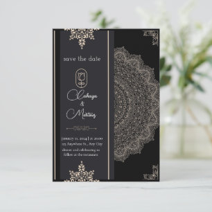 Sie sind zu unserer Hochzeit eingeladen SAVE THE Date
