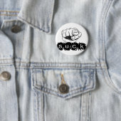 Sie sind zum Kotzen Button (Beispiel)