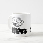 Sie sind zum Kotzen Kaffeetasse (Vorderseite Links)