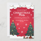 Sie sind zum Weihnachtsfest eingeladen Einladung (Vorderseite)