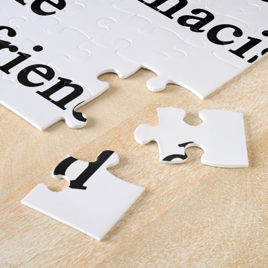 Sie sind zwar ein guter Apotheker, aber Sie sind Puzzle (Seite)