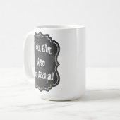 Sie, Sir, sind eine Asshat-Tasse Kaffeetasse (Vorderseite Links)