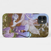 Sie sitzt in Beauty Case-Mate iPhone Hülle (Rückseite (Horizontal))