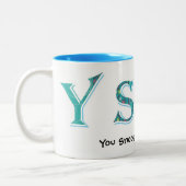 Sie Snooze, Sie verlieren Zweifarbige Tasse (Links)