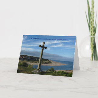 "Sie sollen Liebe Ihr Nachbar als selbst " Karte