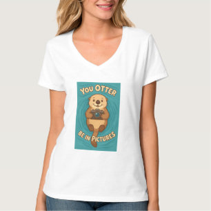 Sie sollten auf Bildern sein – Kamera-liebender Se T-Shirt