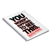 Sie sollten das nicht sehen notizblock (Rechte Seite)