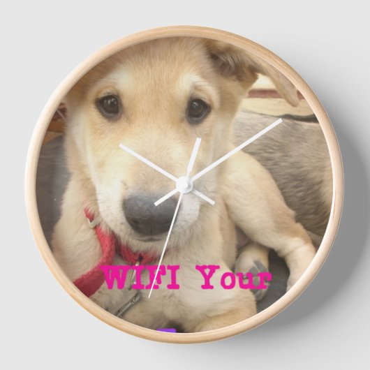 Sie sollten Ihre Liebe jeden Tag WIFI Uhr (Vorderseite)