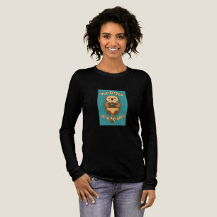 Sie sollten im Bild sein Süßer Seeotter mit Kamera Tri-Blend Shirt