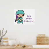 Sie sollten sich besser vorstellen poster (Küche)