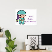 Sie sollten sich besser vorstellen poster (Heimbüro)