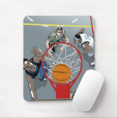 Sie spielen Basketballmousepad Mousepad (Mit Mouse)