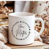 Sie spielen eine Rolle für das Zitat psychischer G Kaffeetasse