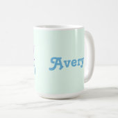 Sie sprechen | Ihr Name | farbig Kaffeetasse (VorderseiteRechts)