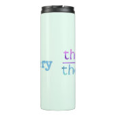 Sie sprechen | Ihr Name | farbig Thermosbecher (Rückseite)