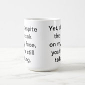 Sie sprechen noch Tasse (Mittel)