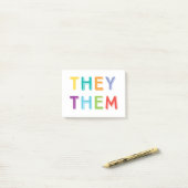 sie sprechen post-it klebezettel (Auf Schreibtisch)