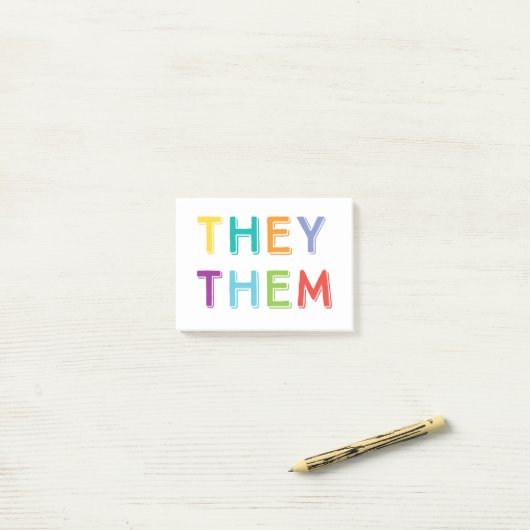 sie sprechen post-it klebezettel (Auf Schreibtisch)